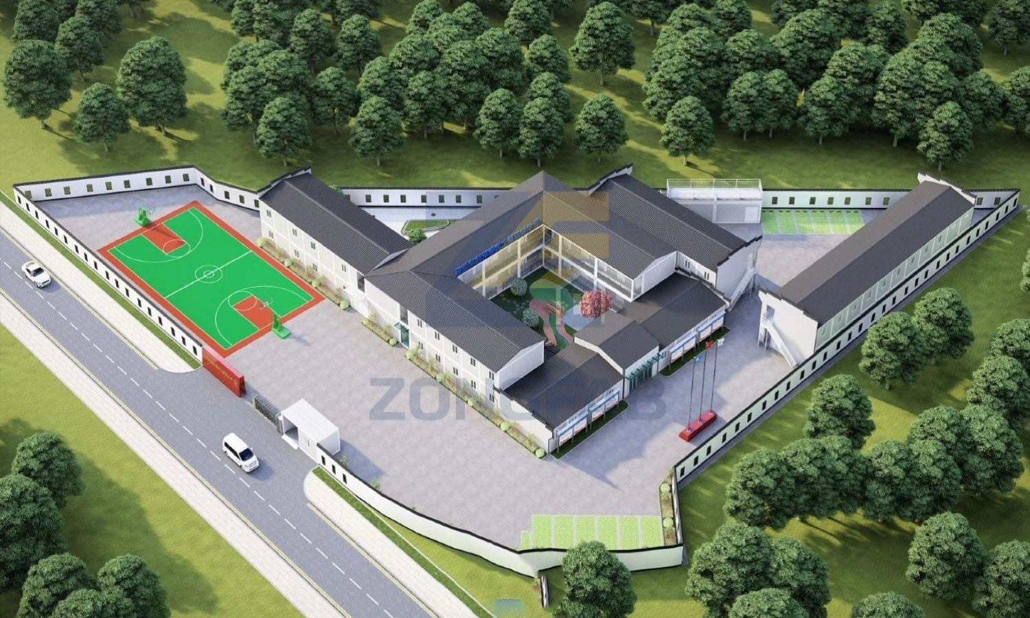 china railway bureau project camp (1)