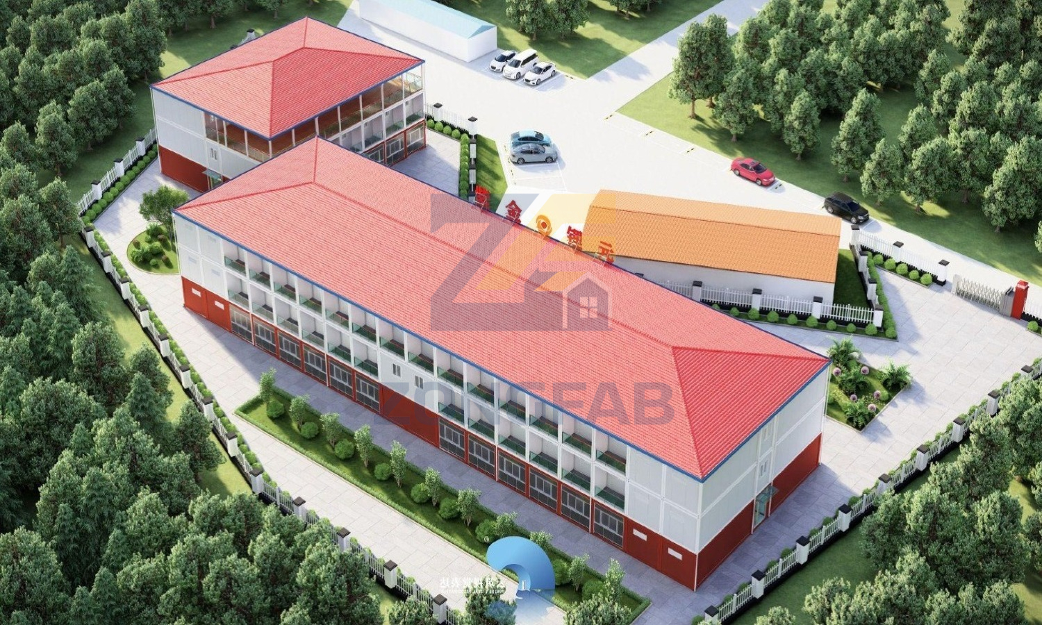 New Office Building Construction Project For Lithium Battery Factory 1