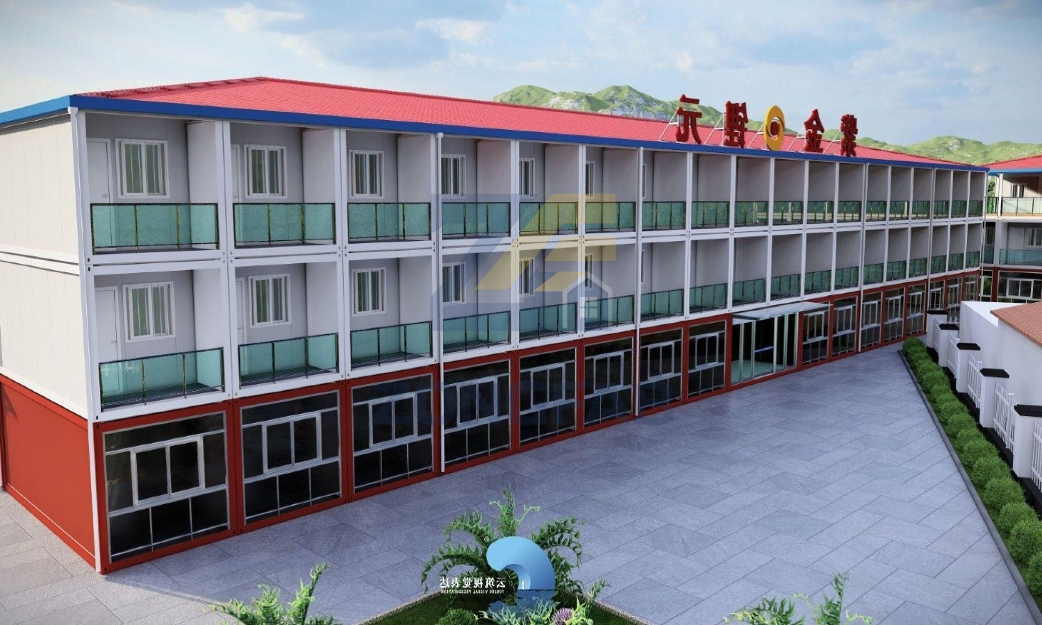 new office building construction project for lithium battery factory (4)