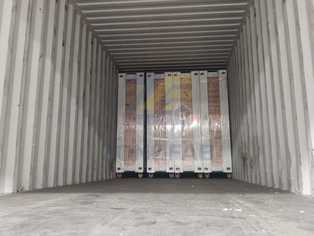 Flat Pack Prefabricated Prefab Modular Detachable Container House for Worker Dormitory shipping flat pack container house (5)