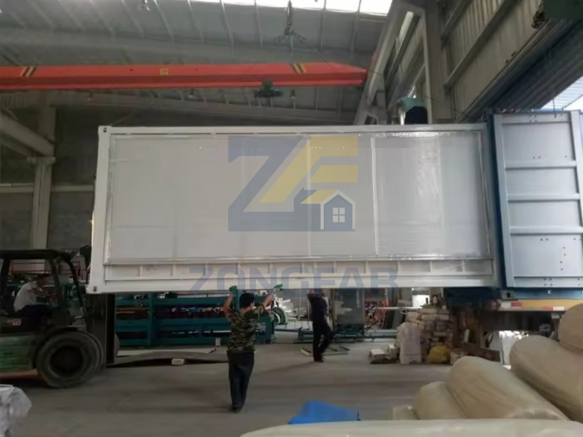 Shipping Of Expandable Container House 2